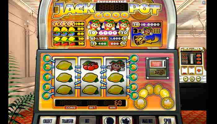 Norske slots spill Jackpot 6000 NetEnt